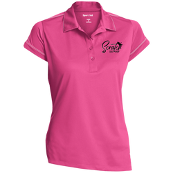 Scratch Sport-Tek Ladies' Contrast Stitch Performance Polo