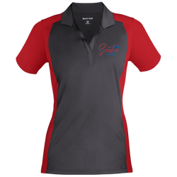Scratch Color Sport-Tek Ladies' Colorblock Sport-Wick Polo