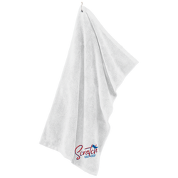 Scratch Color Port Authority Microfiber Golf Towel